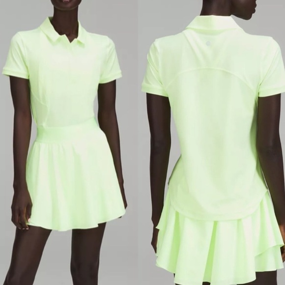 Lululemon quick drying short sleeve polo - Picture 1 of 3